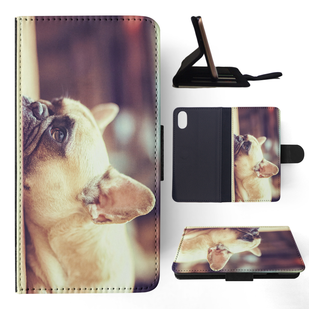FLIP CASE FOR APPLE IPHONE|FRENCH BULLDOG DOG 25 - Picture 114 of 193
