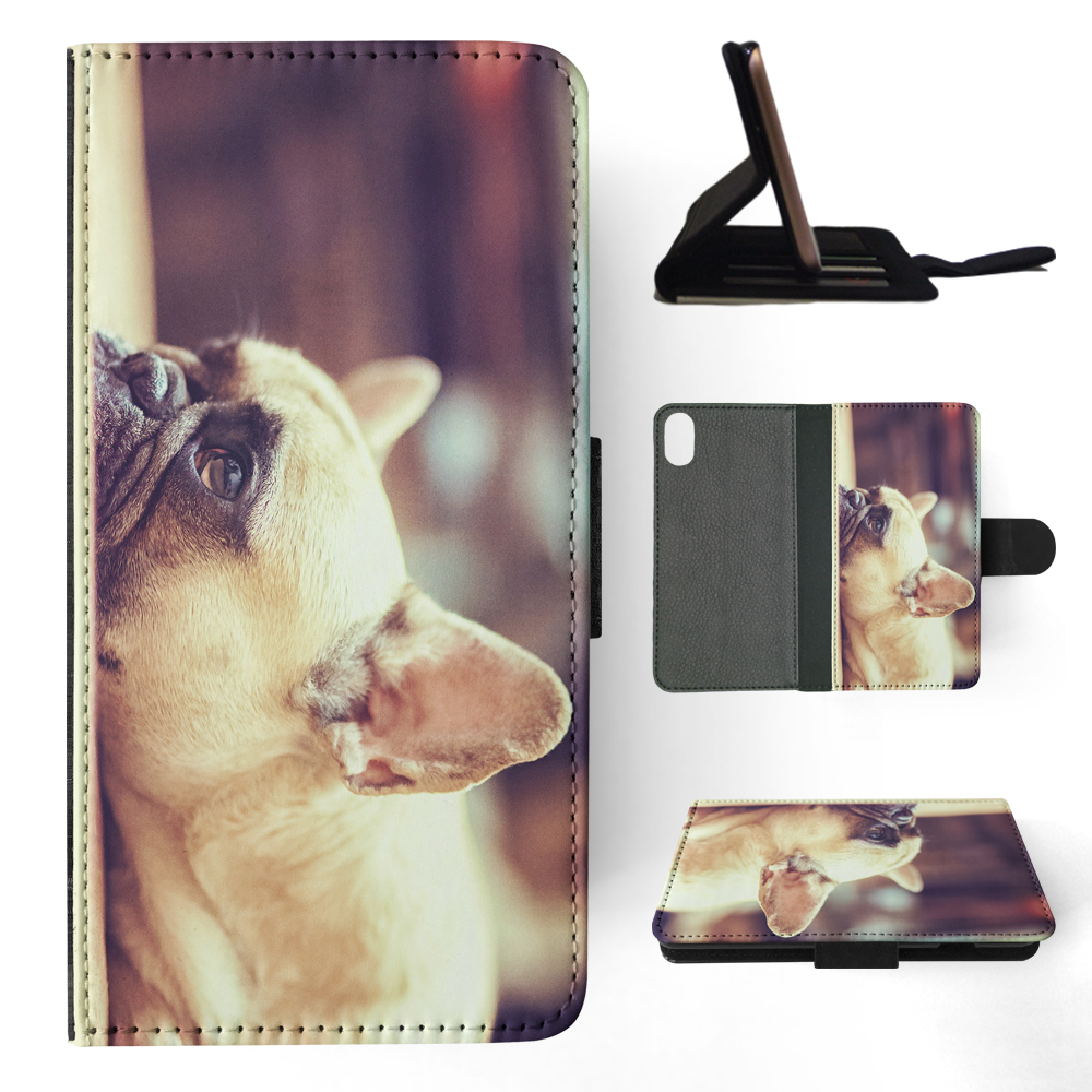 FLIP CASE FOR APPLE IPHONE|FRENCH BULLDOG DOG 25 - Picture 119 of 193