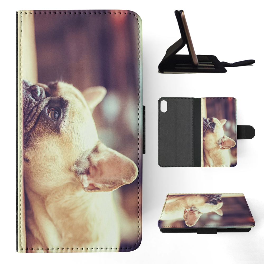 FLIP CASE FOR APPLE IPHONE|FRENCH BULLDOG DOG 25 - Picture 109 of 193