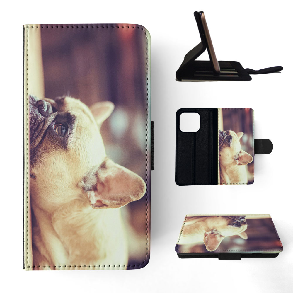 FLIP CASE FOR APPLE IPHONE|FRENCH BULLDOG DOG 25 - Picture 71 of 193