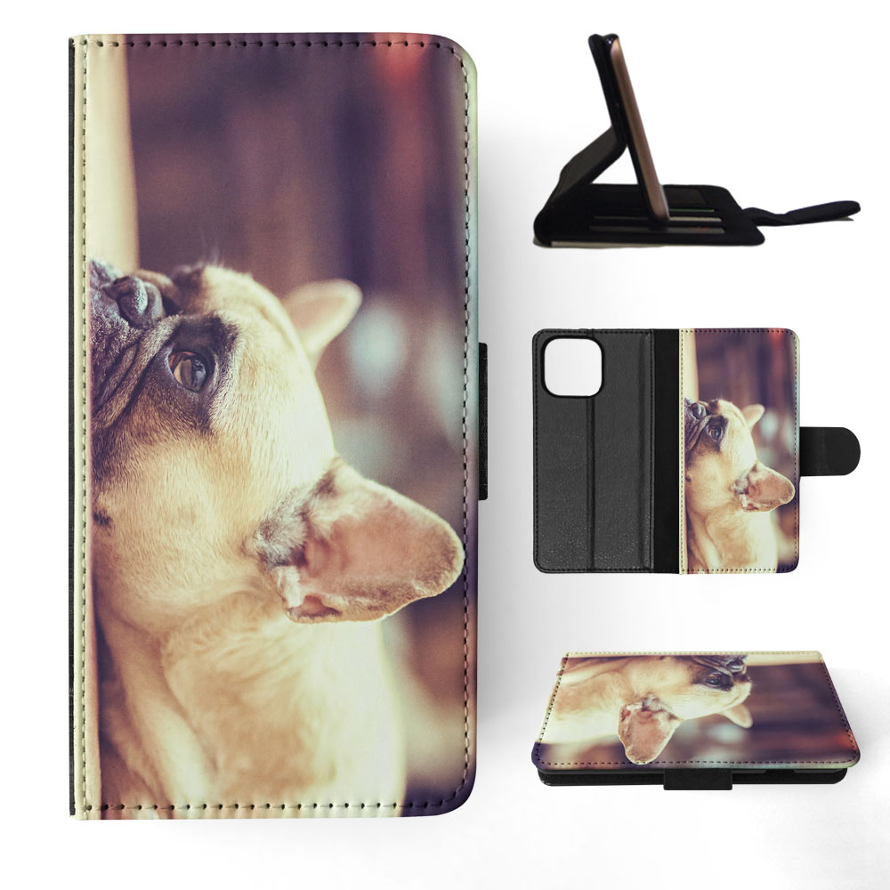 FLIP CASE FOR APPLE IPHONE|FRENCH BULLDOG DOG 25 - Picture 66 of 193