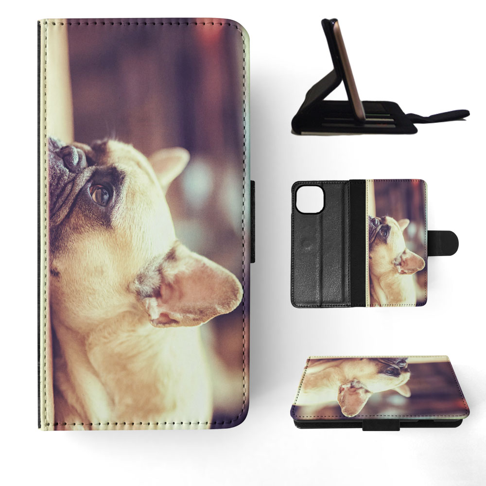 FLIP CASE FOR APPLE IPHONE|FRENCH BULLDOG DOG 25 - Picture 61 of 193