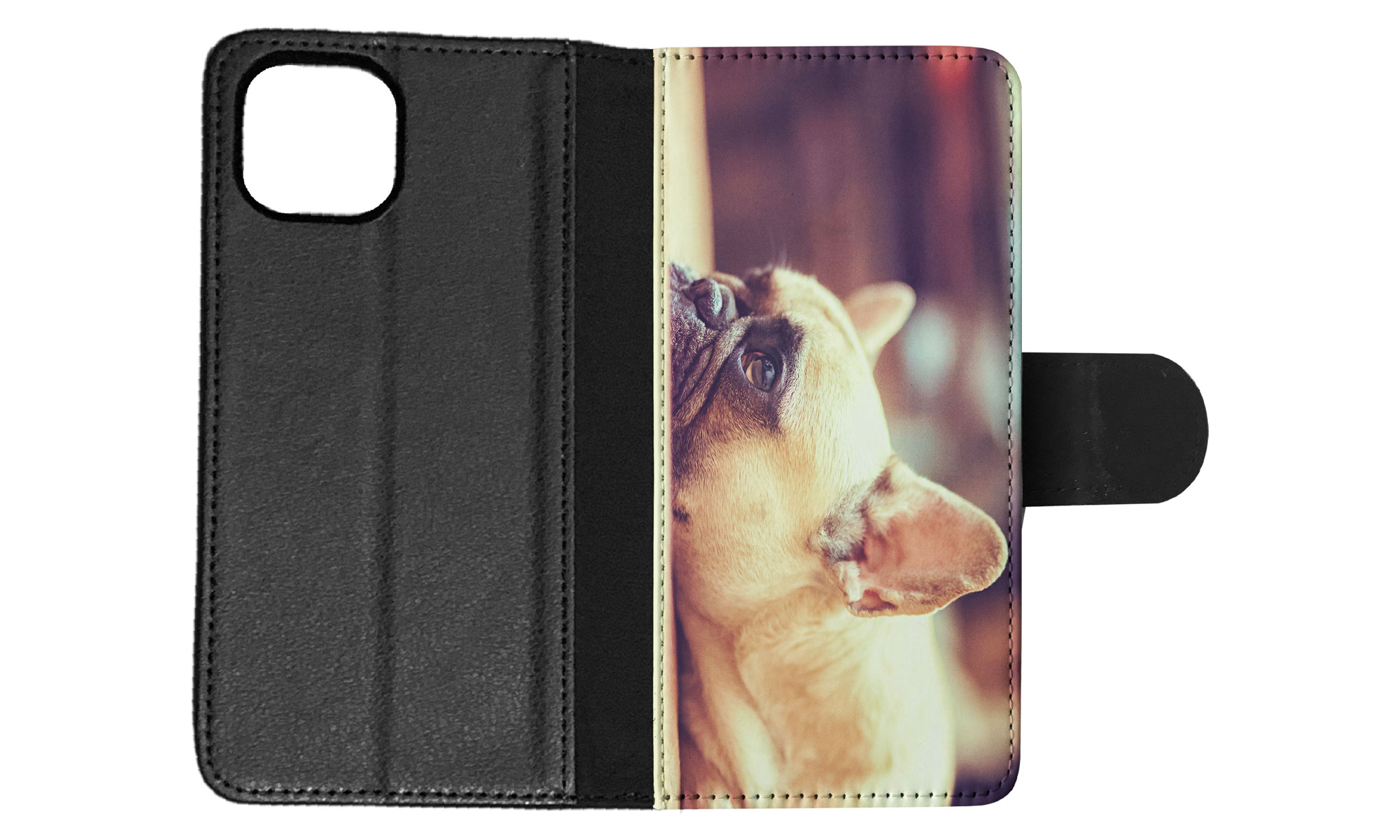 FLIP CASE FOR APPLE IPHONE|FRENCH BULLDOG DOG 25 - Picture 59 of 193