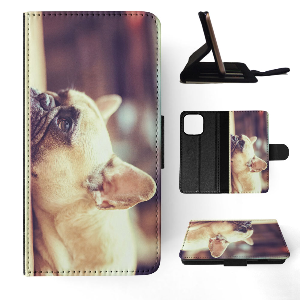 FLIP CASE FOR APPLE IPHONE|FRENCH BULLDOG DOG 25 - Picture 46 of 193