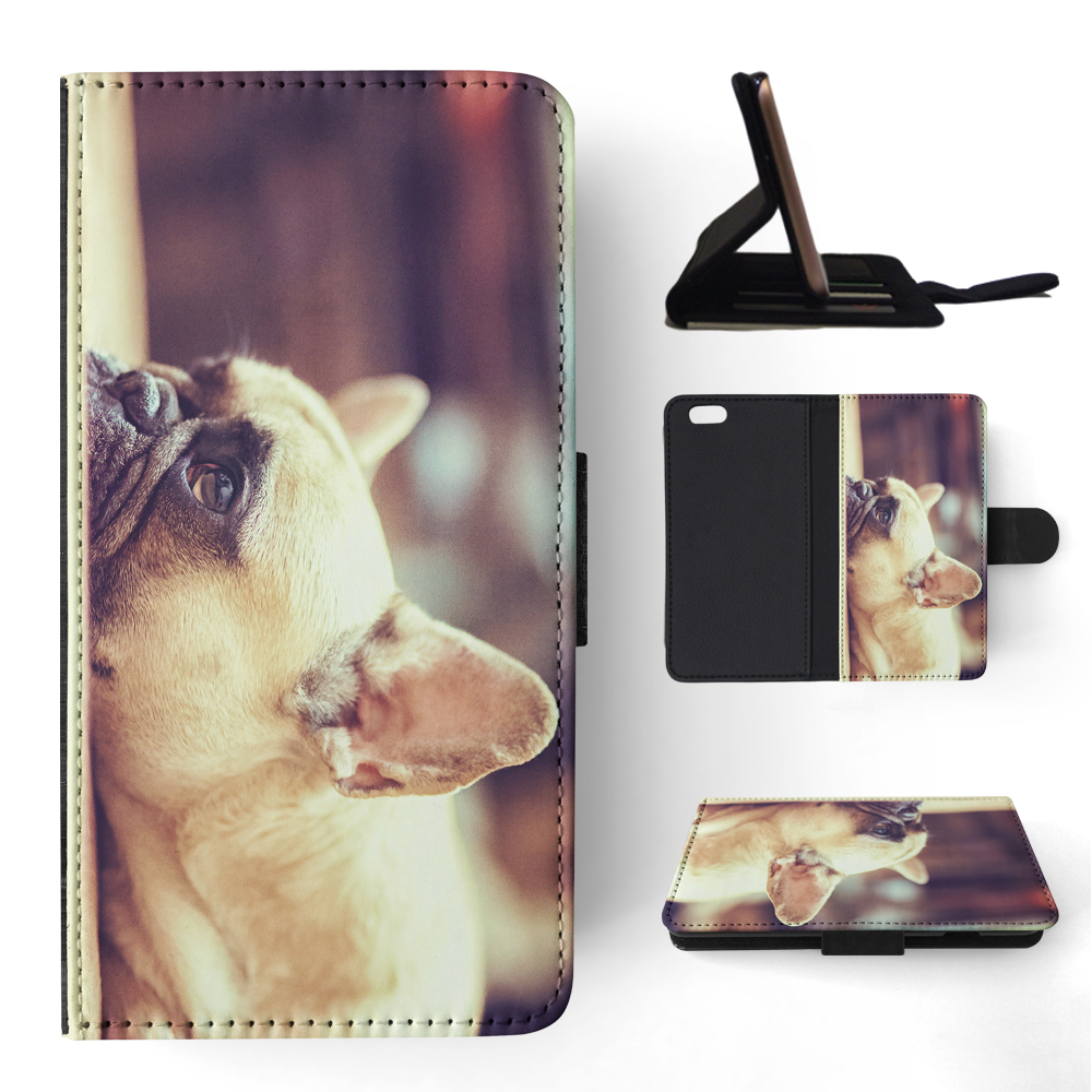 FLIP CASE FOR APPLE IPHONE|FRENCH BULLDOG DOG 25 - Picture 159 of 193