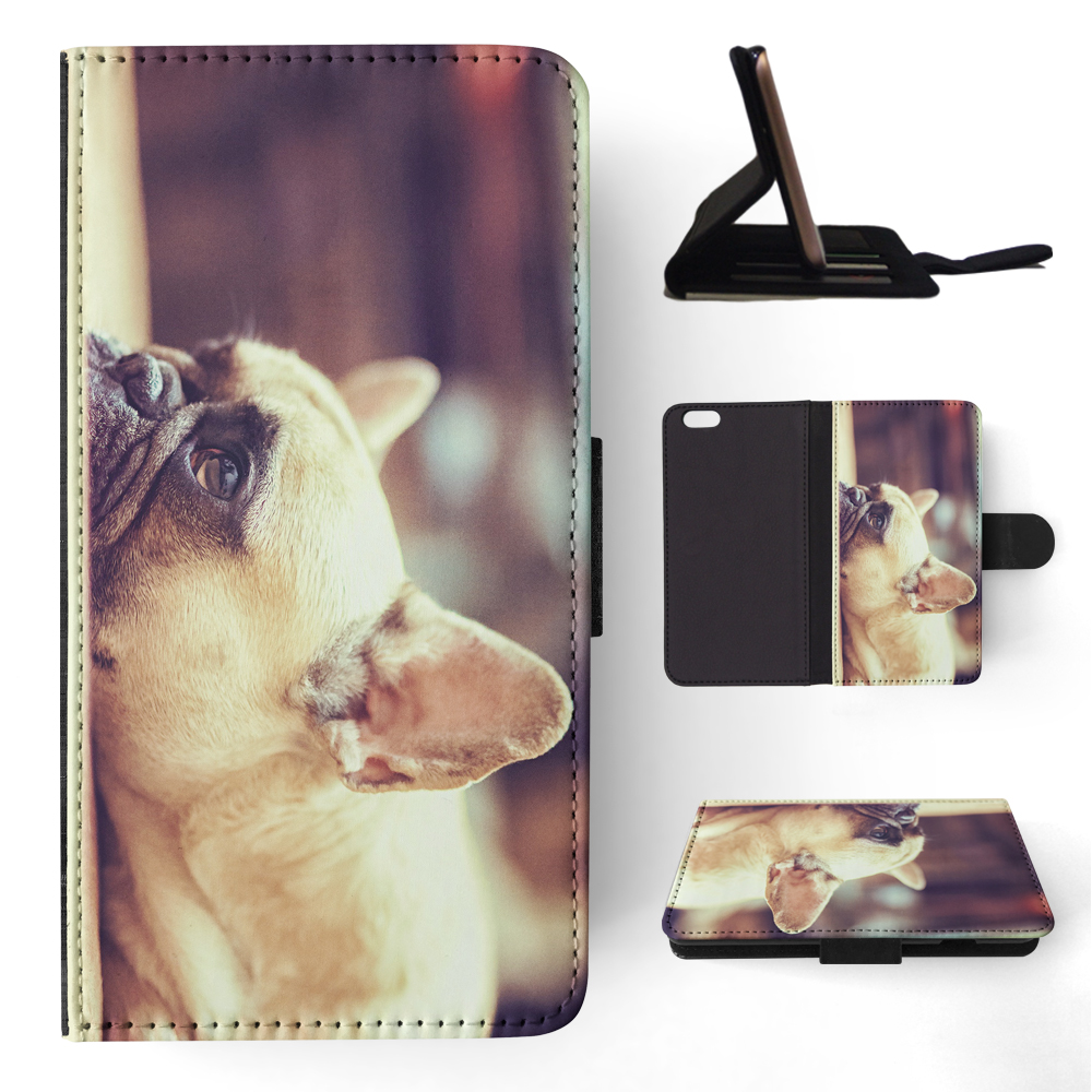 FLIP CASE FOR APPLE IPHONE|FRENCH BULLDOG DOG 25 - Picture 149 of 193