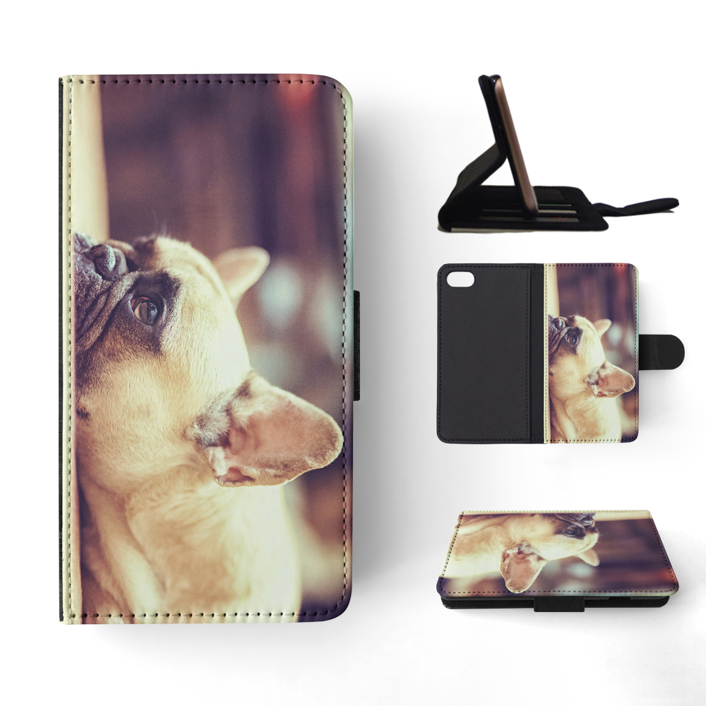 FLIP CASE FOR APPLE IPHONE|FRENCH BULLDOG DOG 25 - Picture 134 of 193