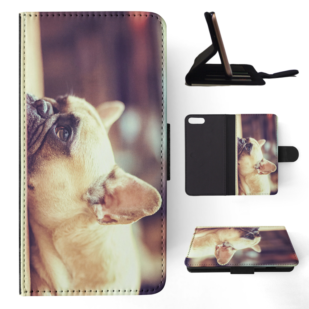 FLIP CASE FOR APPLE IPHONE|FRENCH BULLDOG DOG 25 - Picture 129 of 193