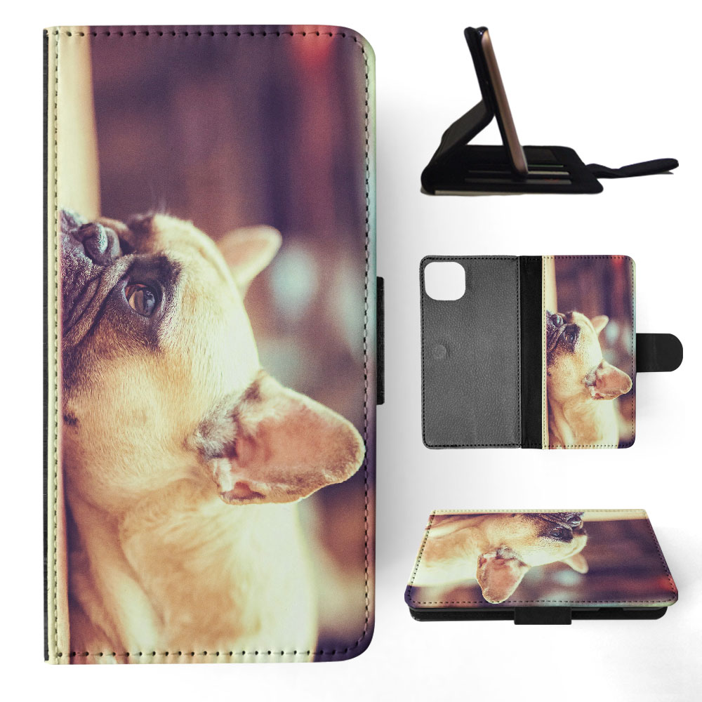FLIP CASE FOR APPLE IPHONE|FRENCH BULLDOG DOG 25 - Picture 36 of 193