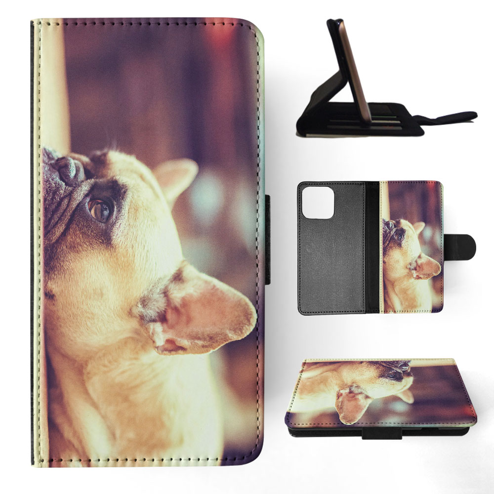 FLIP CASE FOR APPLE IPHONE|FRENCH BULLDOG DOG 25 - Picture 26 of 193
