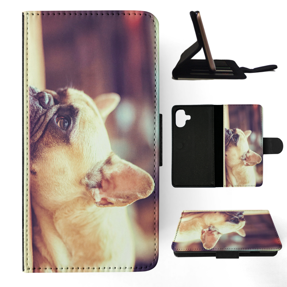 FLIP CASE FOR APPLE IPHONE|FRENCH BULLDOG DOG 25 - Picture 16 of 193