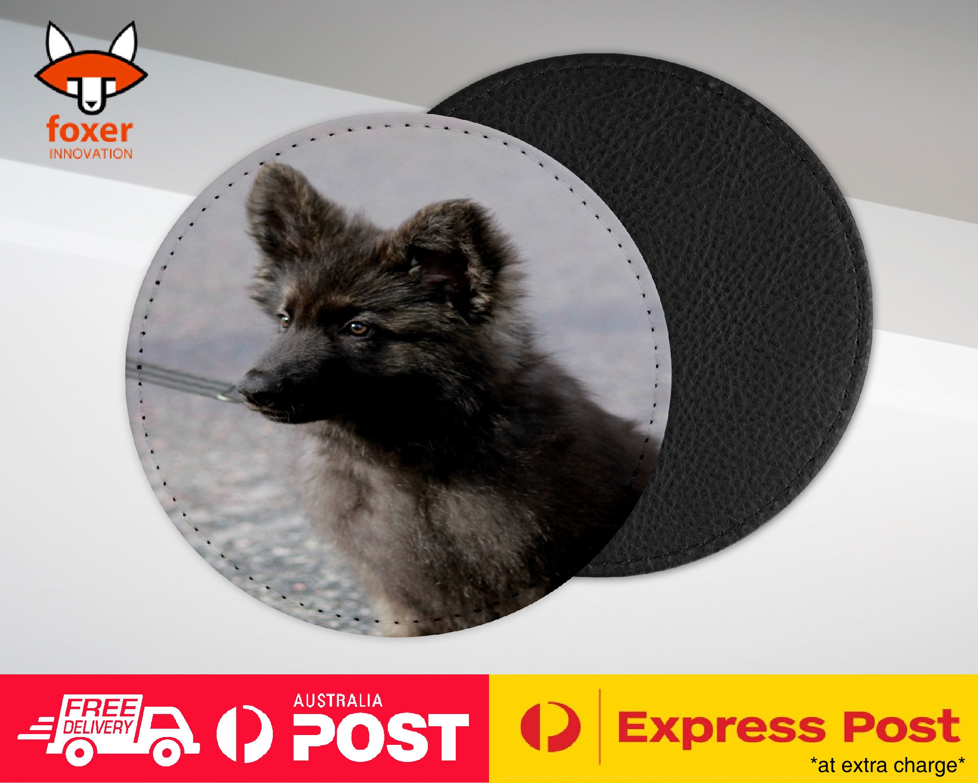 COASTER COFFEE DRINKING MAT|GERMAN SHEPHERD DOG 12