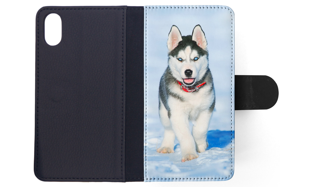 FLIP CASE FOR APPLE IPHONE|SIBERIAN HUSKY DOG 3 - Picture 117 of 193
