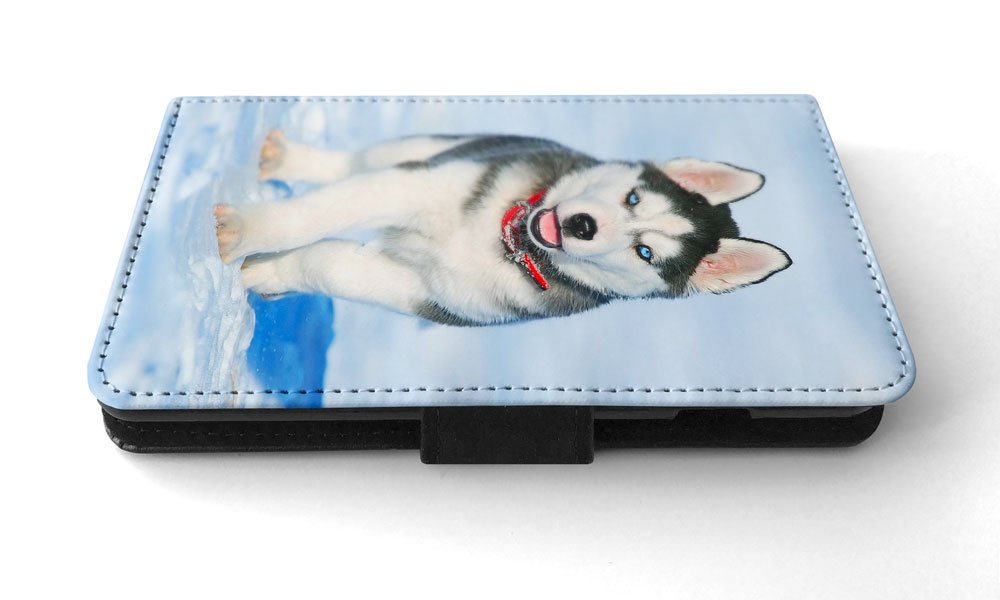 FLIP CASE FOR APPLE IPHONE|SIBERIAN HUSKY DOG 3 - Picture 171 of 193