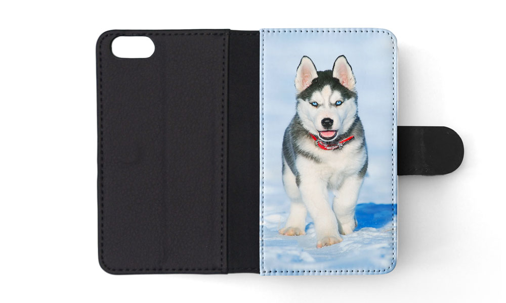 FLIP CASE FOR APPLE IPHONE|SIBERIAN HUSKY DOG 3 - Picture 172 of 193