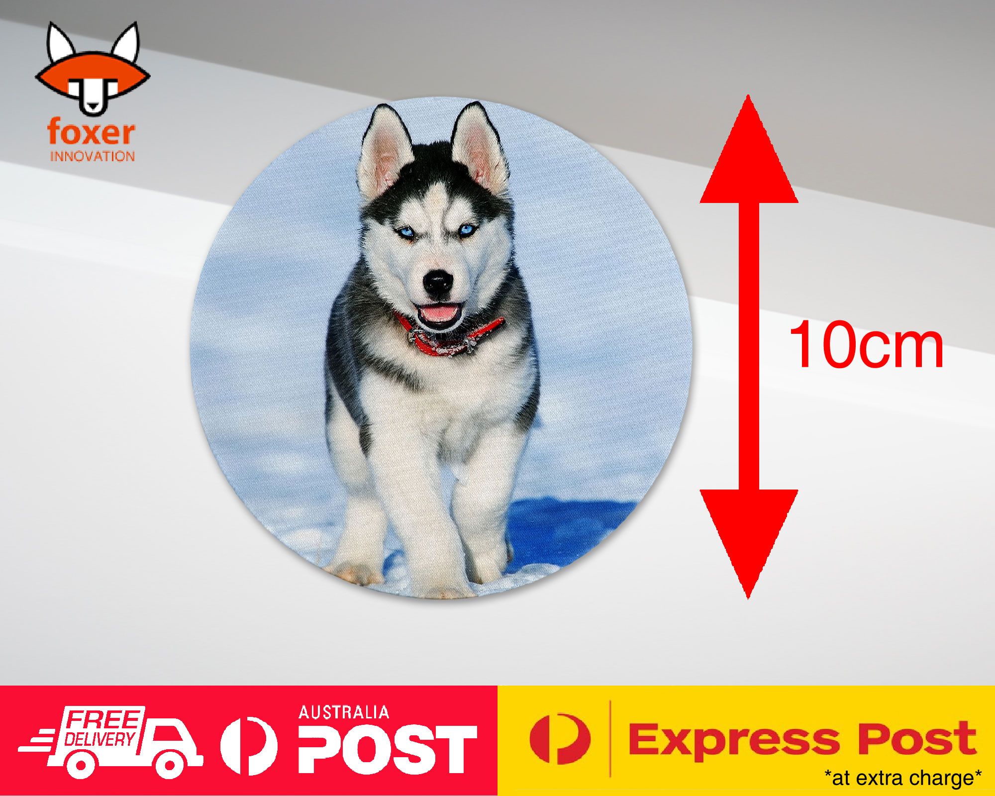 COASTER COFFEE DRINKING MAT|SIBERIAN HUSKY DOG 3
