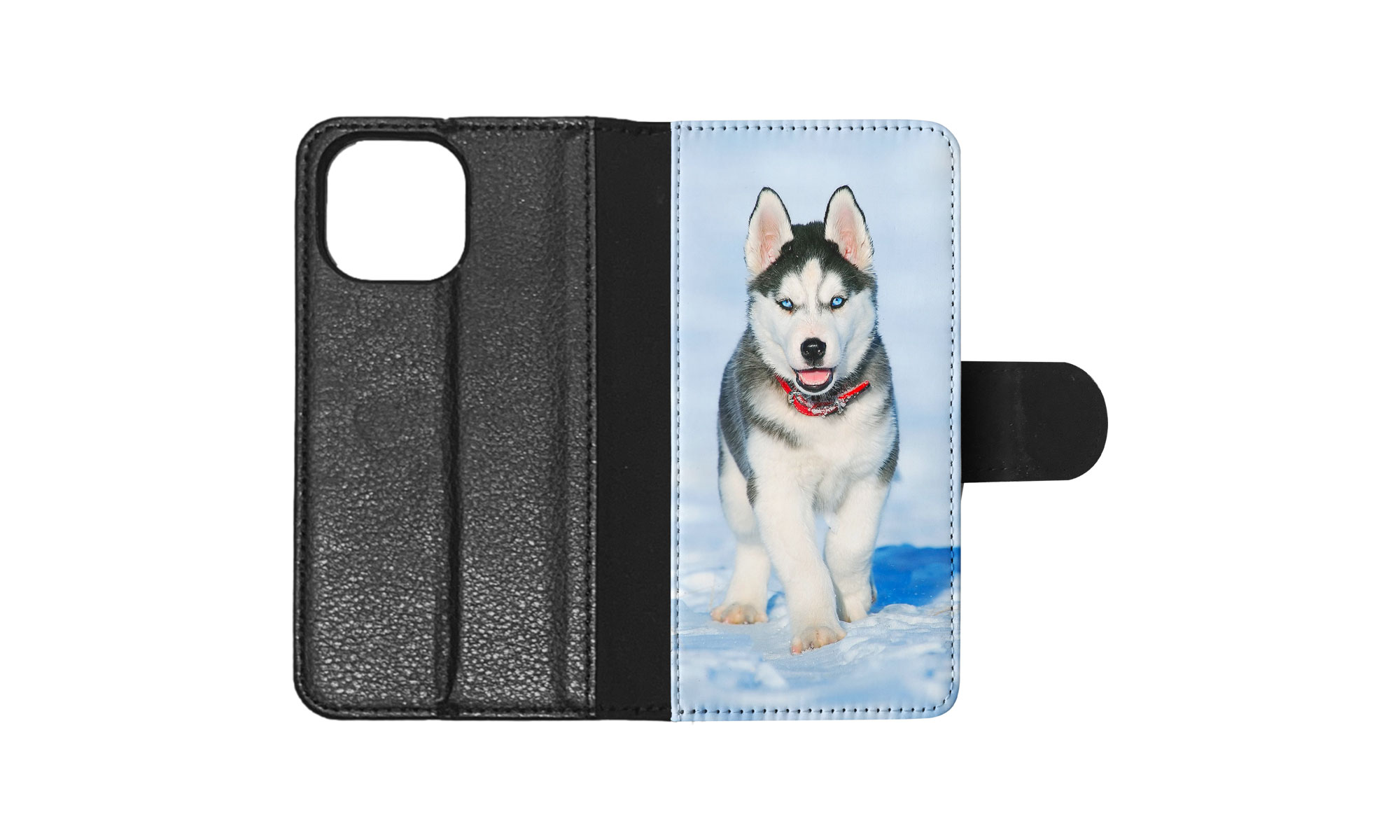 FLIP CASE FOR APPLE IPHONE|SIBERIAN HUSKY DOG 3 - Picture 84 of 193