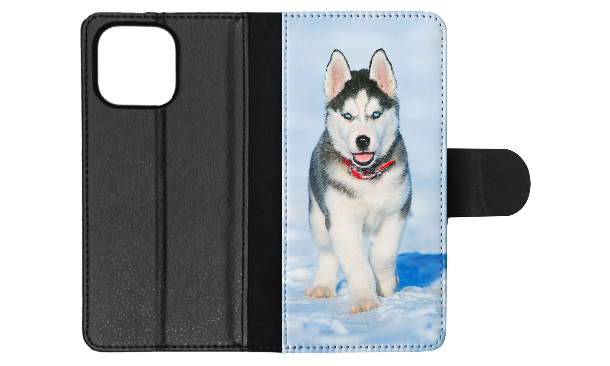 FLIP CASE FOR APPLE IPHONE|SIBERIAN HUSKY DOG 3 - Picture 69 of 193