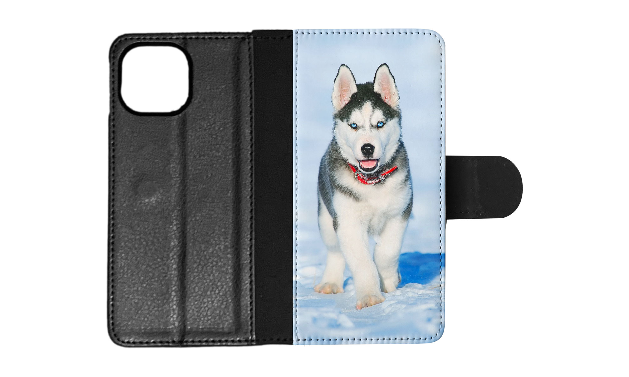 FLIP CASE FOR APPLE IPHONE|SIBERIAN HUSKY DOG 3 - Picture 64 of 193
