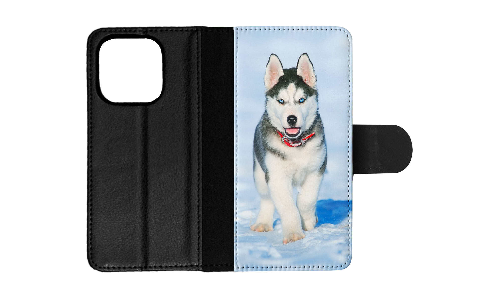 FLIP CASE FOR APPLE IPHONE|SIBERIAN HUSKY DOG 3 - Picture 54 of 193