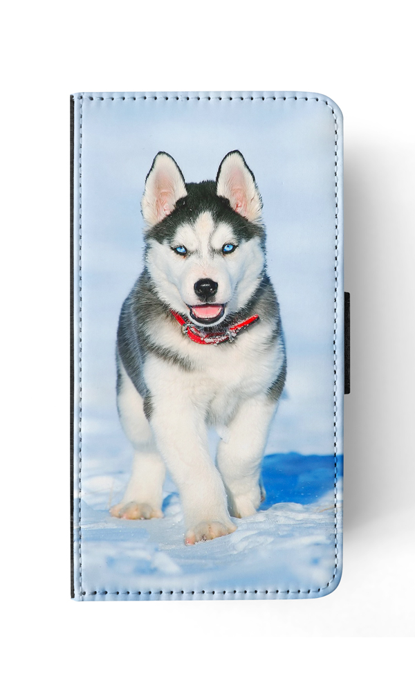 FLIP CASE FOR APPLE IPHONE|SIBERIAN HUSKY DOG 3 - Picture 135 of 193