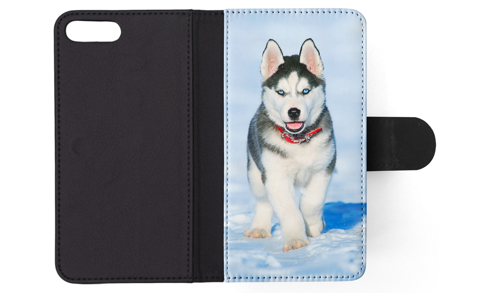 FLIP CASE FOR APPLE IPHONE|SIBERIAN HUSKY DOG 3 - Picture 132 of 193