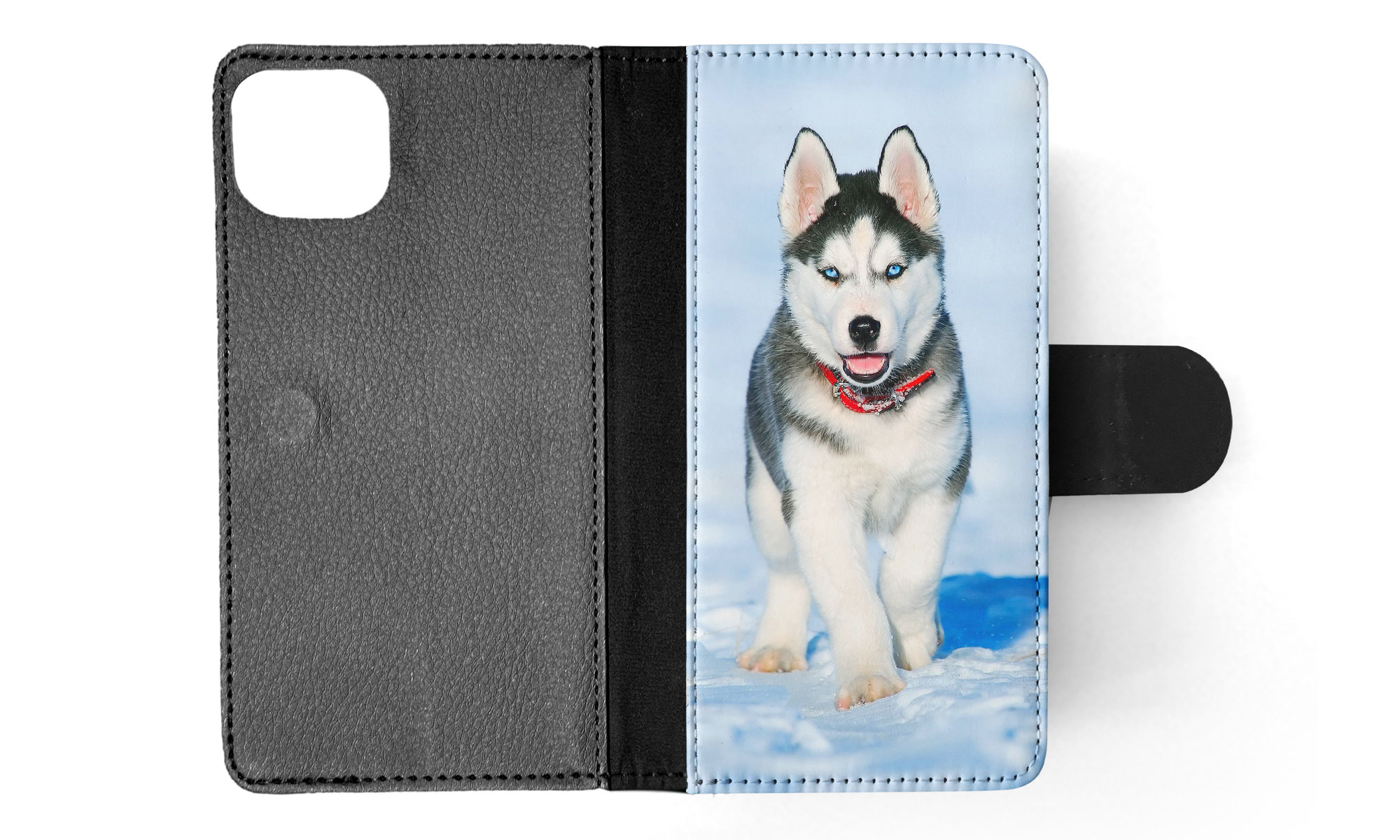 FLIP CASE FOR APPLE IPHONE|SIBERIAN HUSKY DOG 3 - Picture 39 of 193