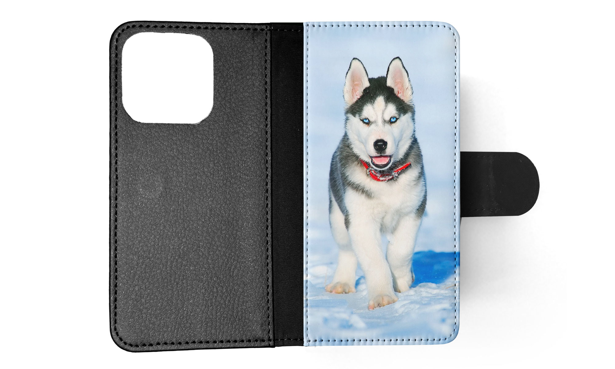 FLIP CASE FOR APPLE IPHONE|SIBERIAN HUSKY DOG 3 - Picture 34 of 193
