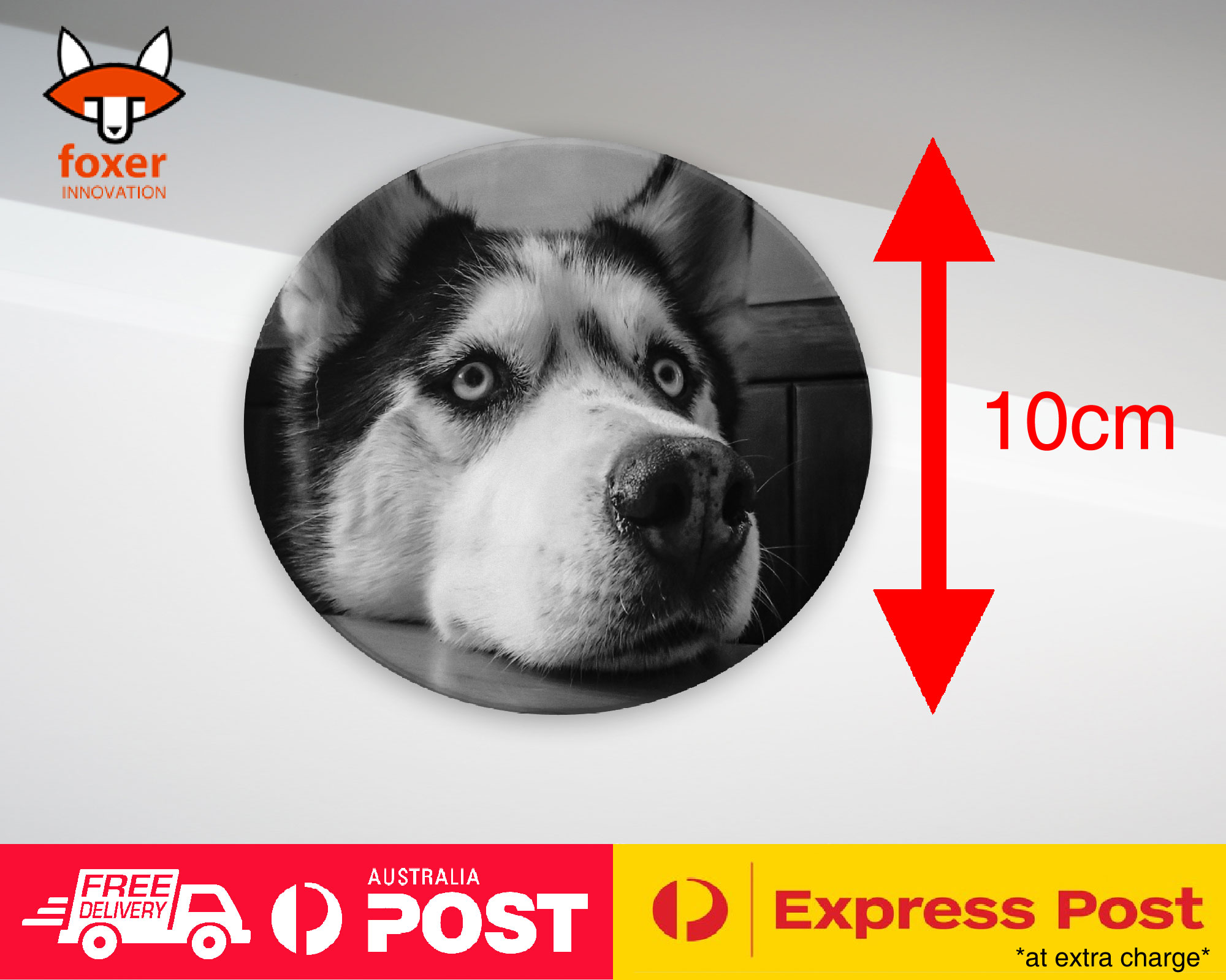 COASTER COFFEE DRINKING MAT|SIBERIAN HUSKY DOG 5