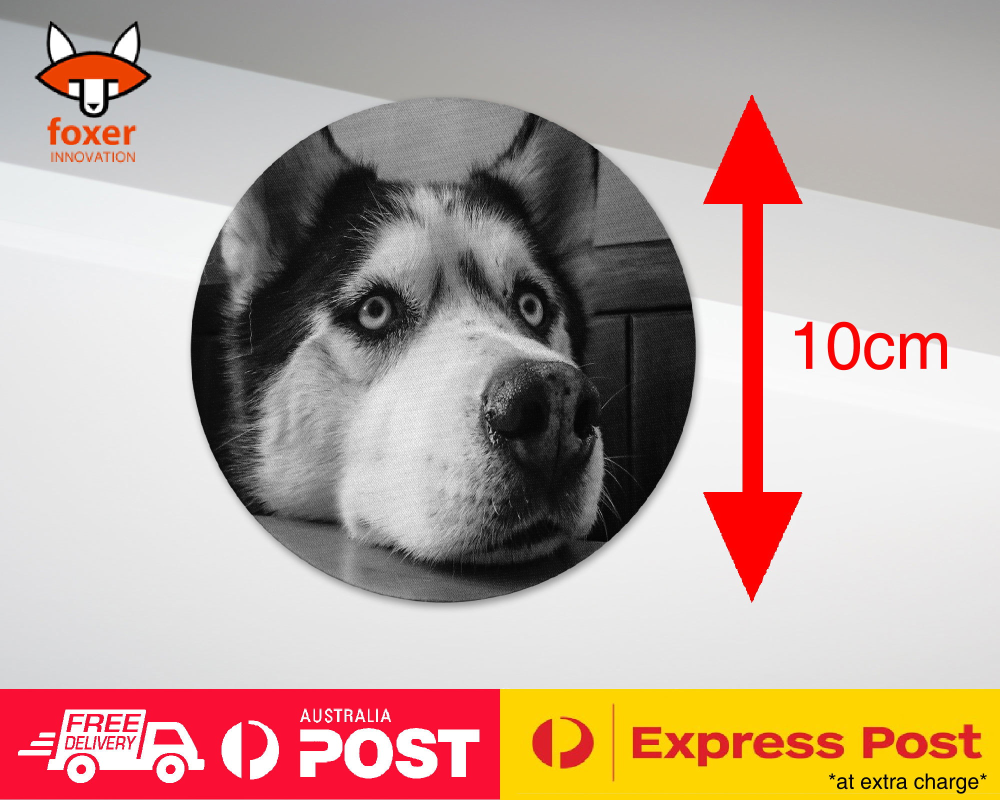 COASTER COFFEE DRINKING MAT|SIBERIAN HUSKY DOG 5