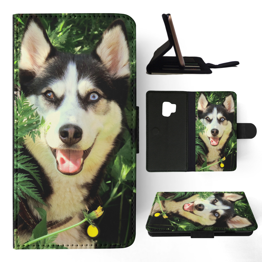 FLIP CASE FOR SAMSUNG GALAXY|SIBERIAN HUSKY DOG 7 - Picture 91 of 120
