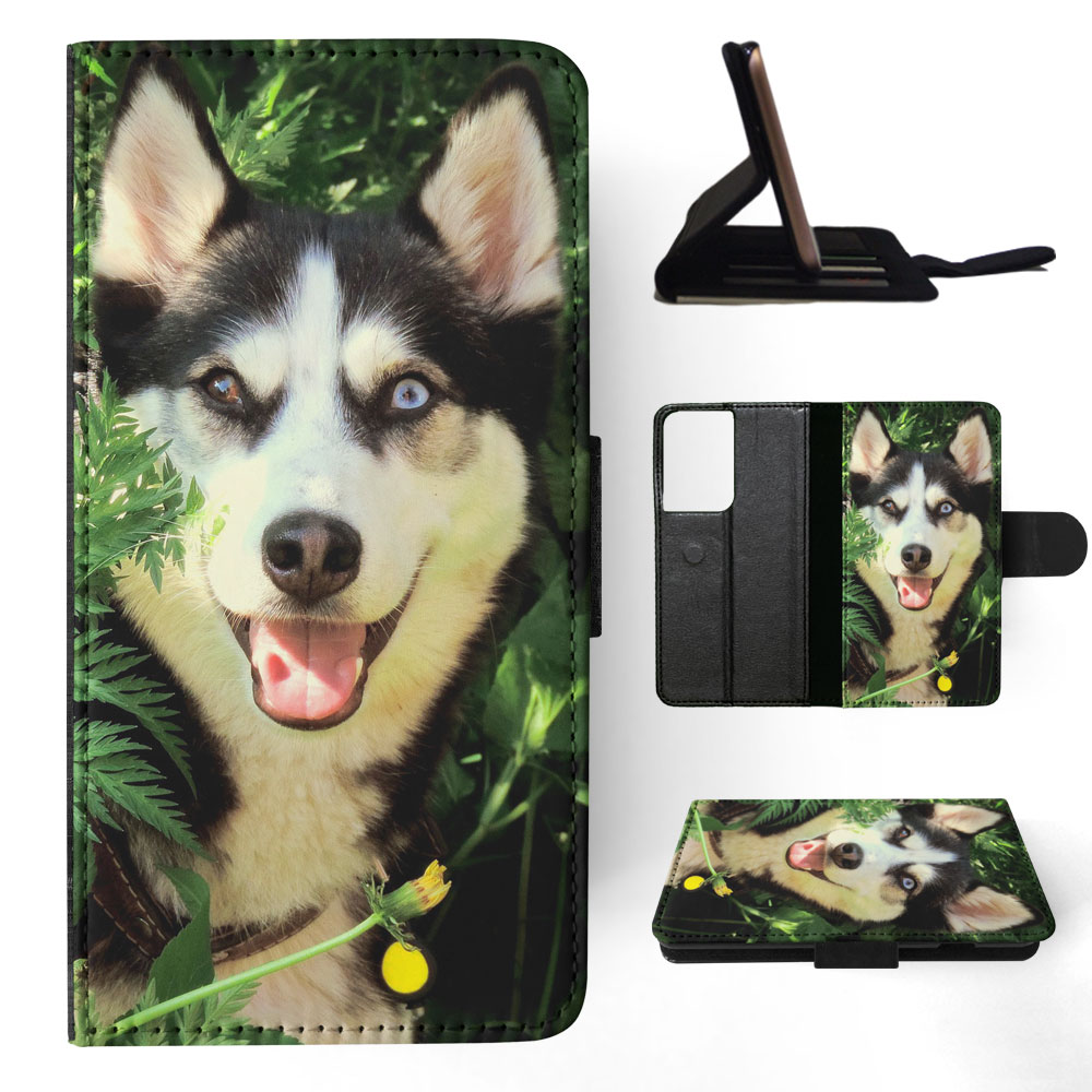 FLIP CASE FOR SAMSUNG GALAXY|SIBERIAN HUSKY DOG 7 - Picture 51 of 120