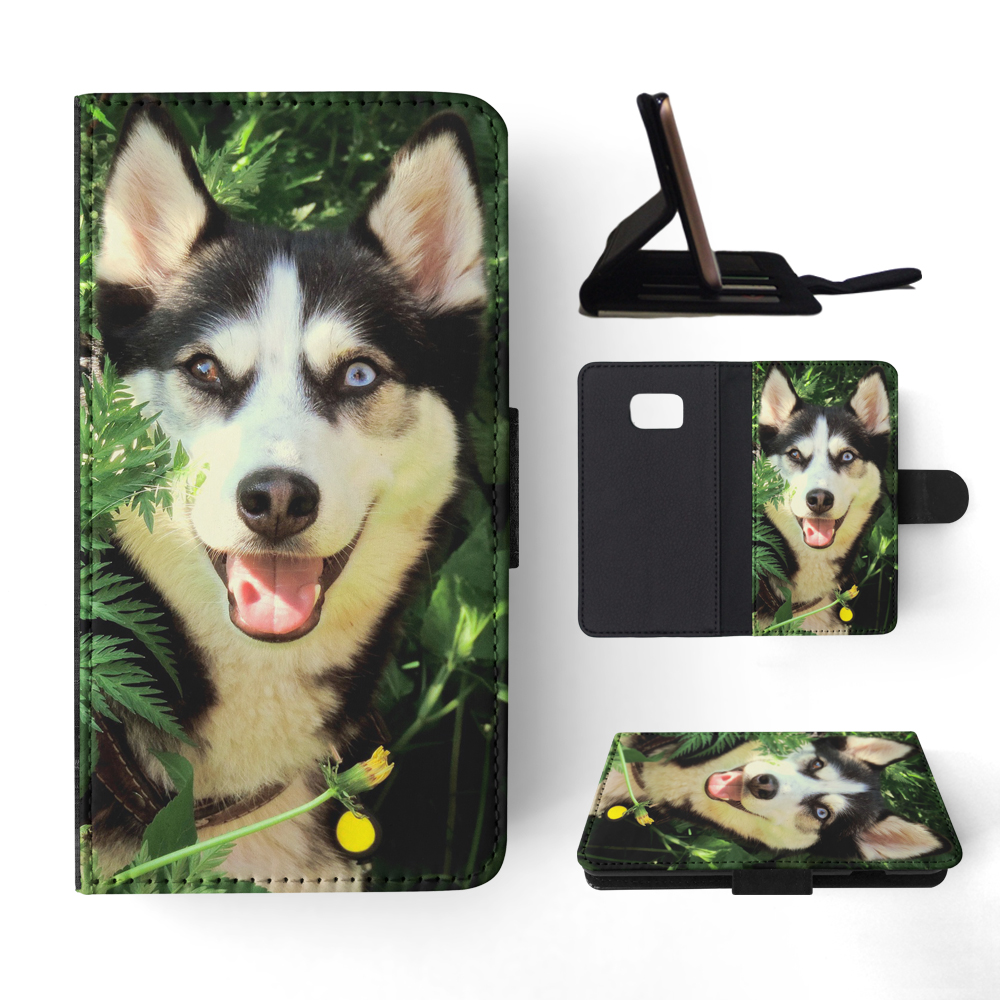 FLIP CASE FOR SAMSUNG GALAXY|SIBERIAN HUSKY DOG 7 - Picture 116 of 120