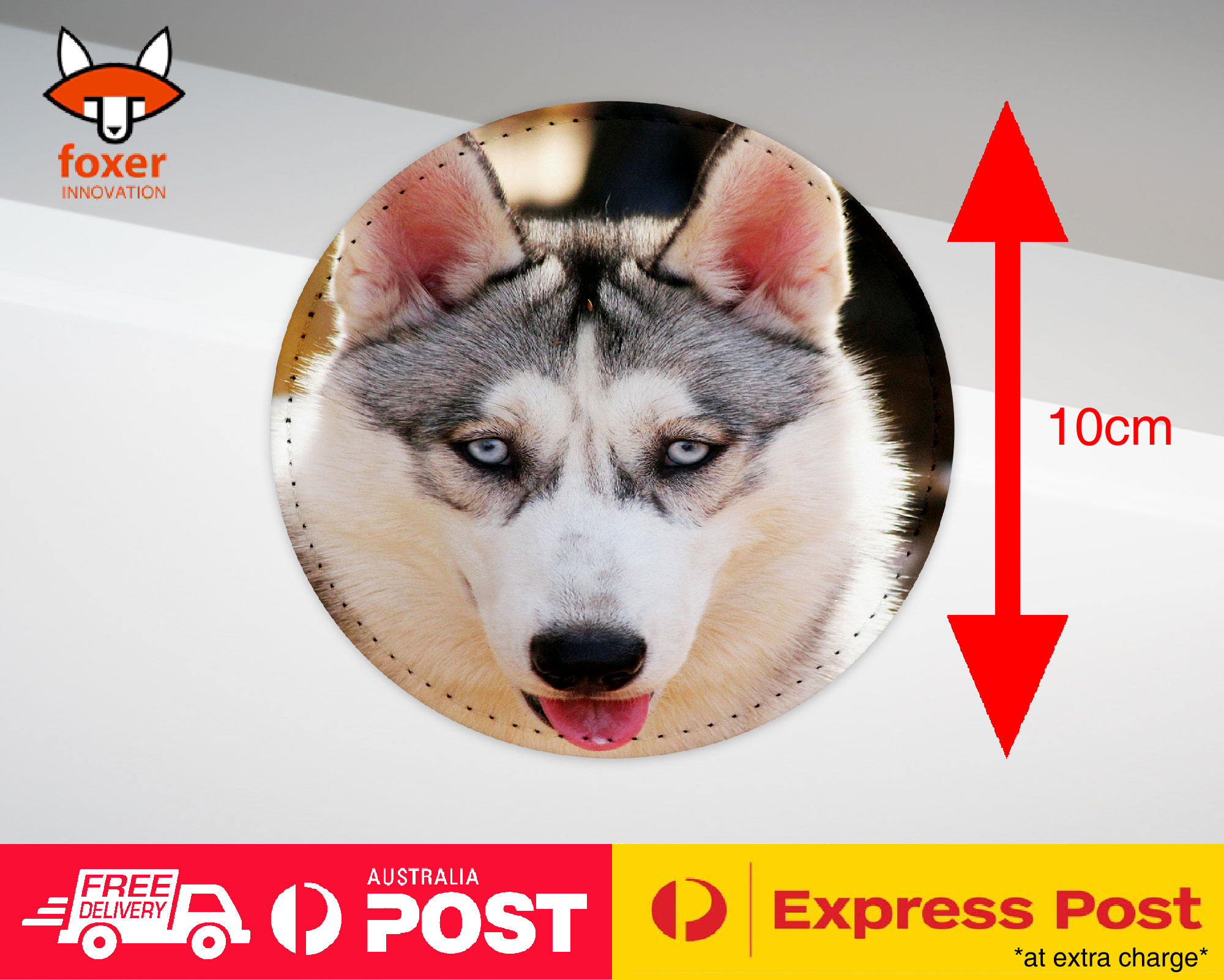 COASTER COFFEE DRINKING MAT|SIBERIAN HUSKY DOG 11