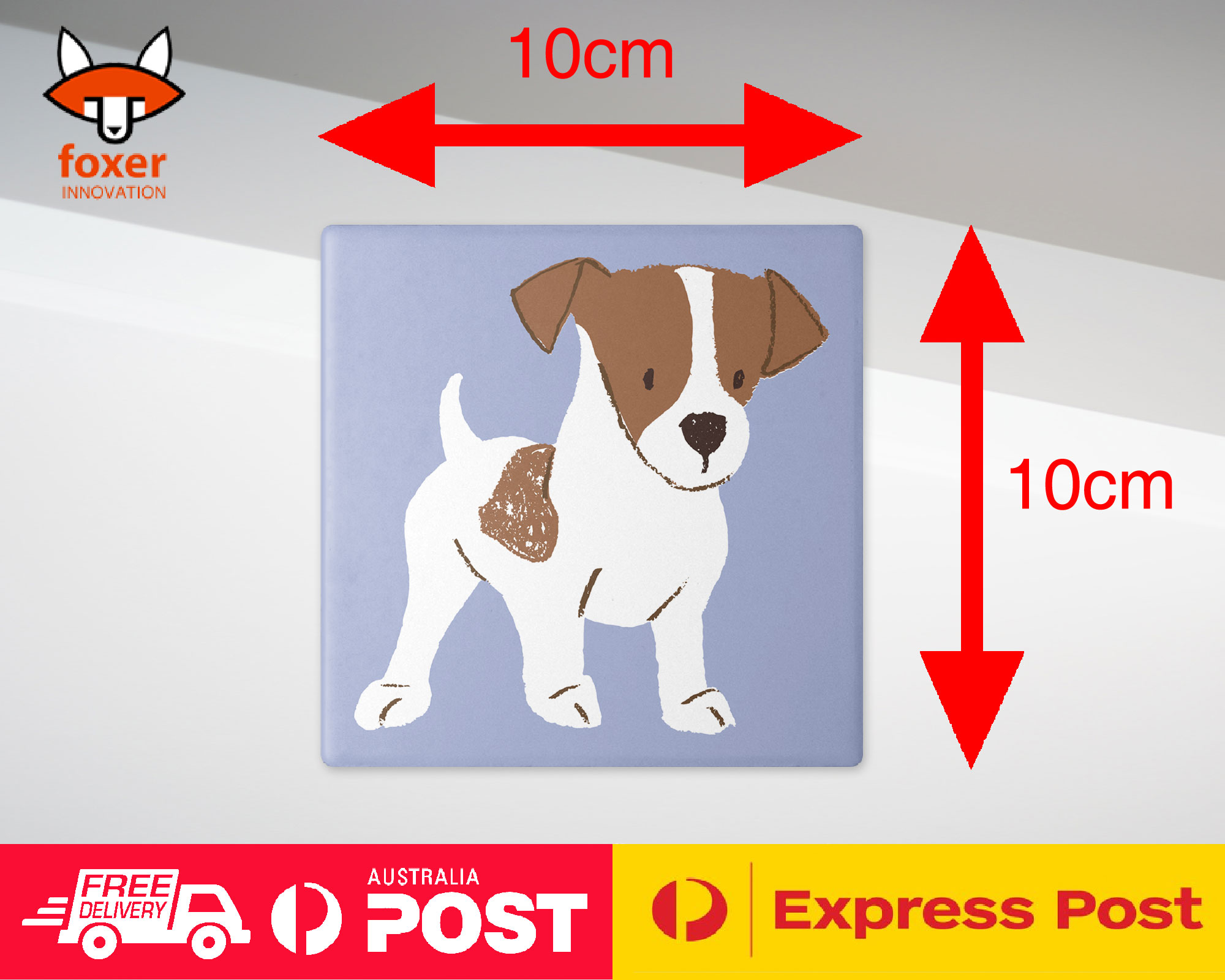 COASTER COFFEE DRINKING MAT|JACK RUSSELL DOG 2 - Picture 21 of 21