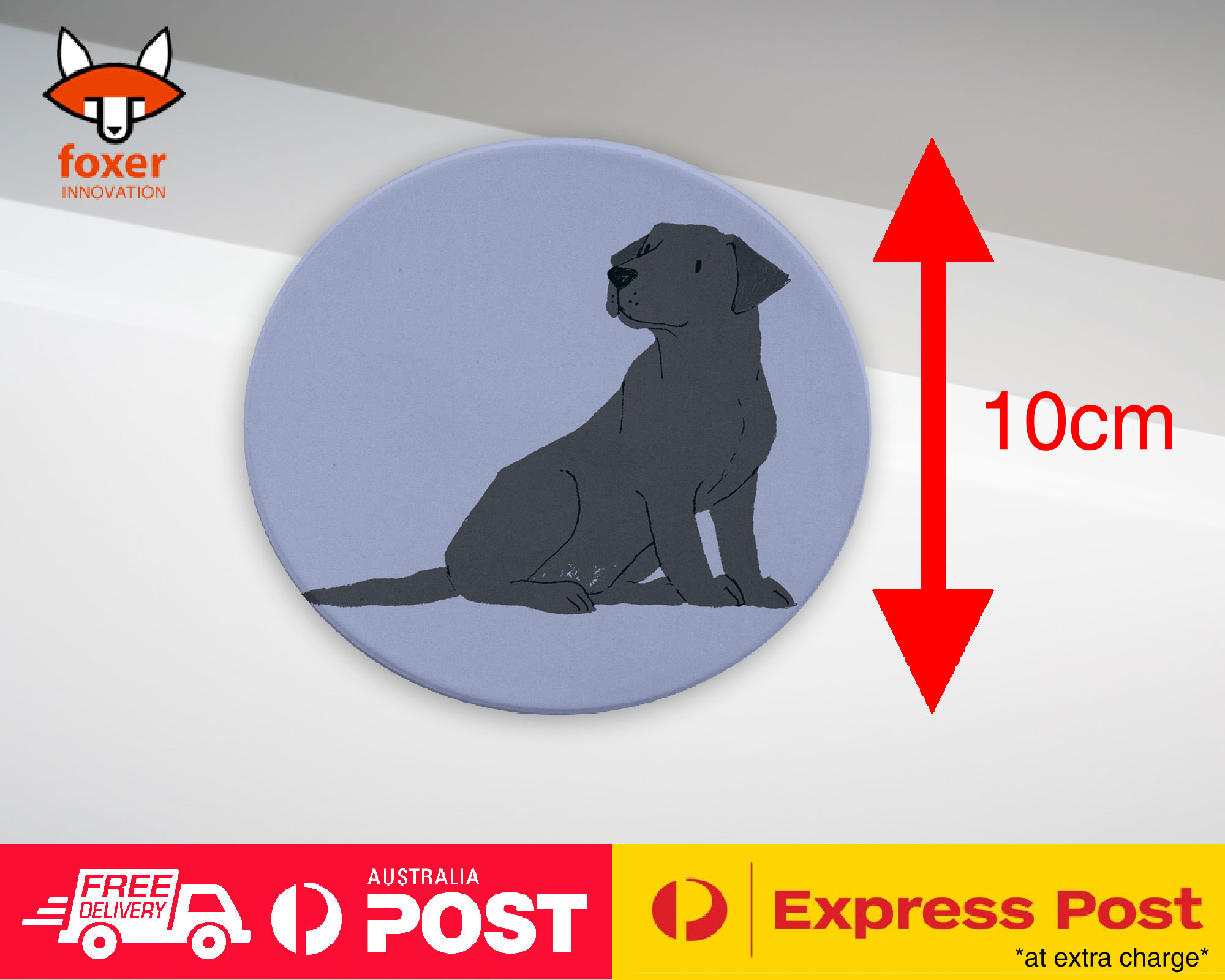 COASTER COFFEE DRINKING MAT|LABRADOR RETRIEVER DOG 2