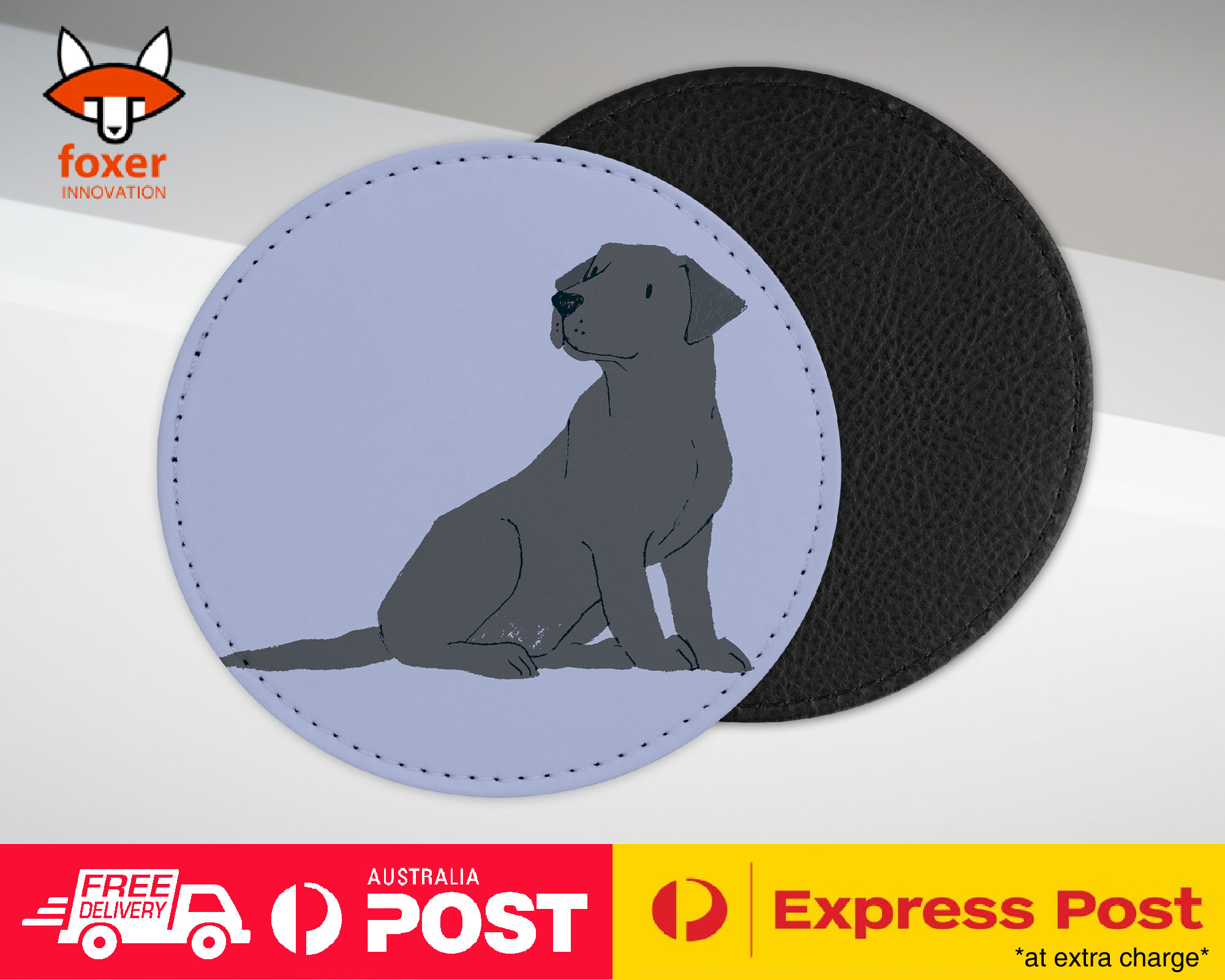 COASTER COFFEE DRINKING MAT|LABRADOR RETRIEVER DOG 2