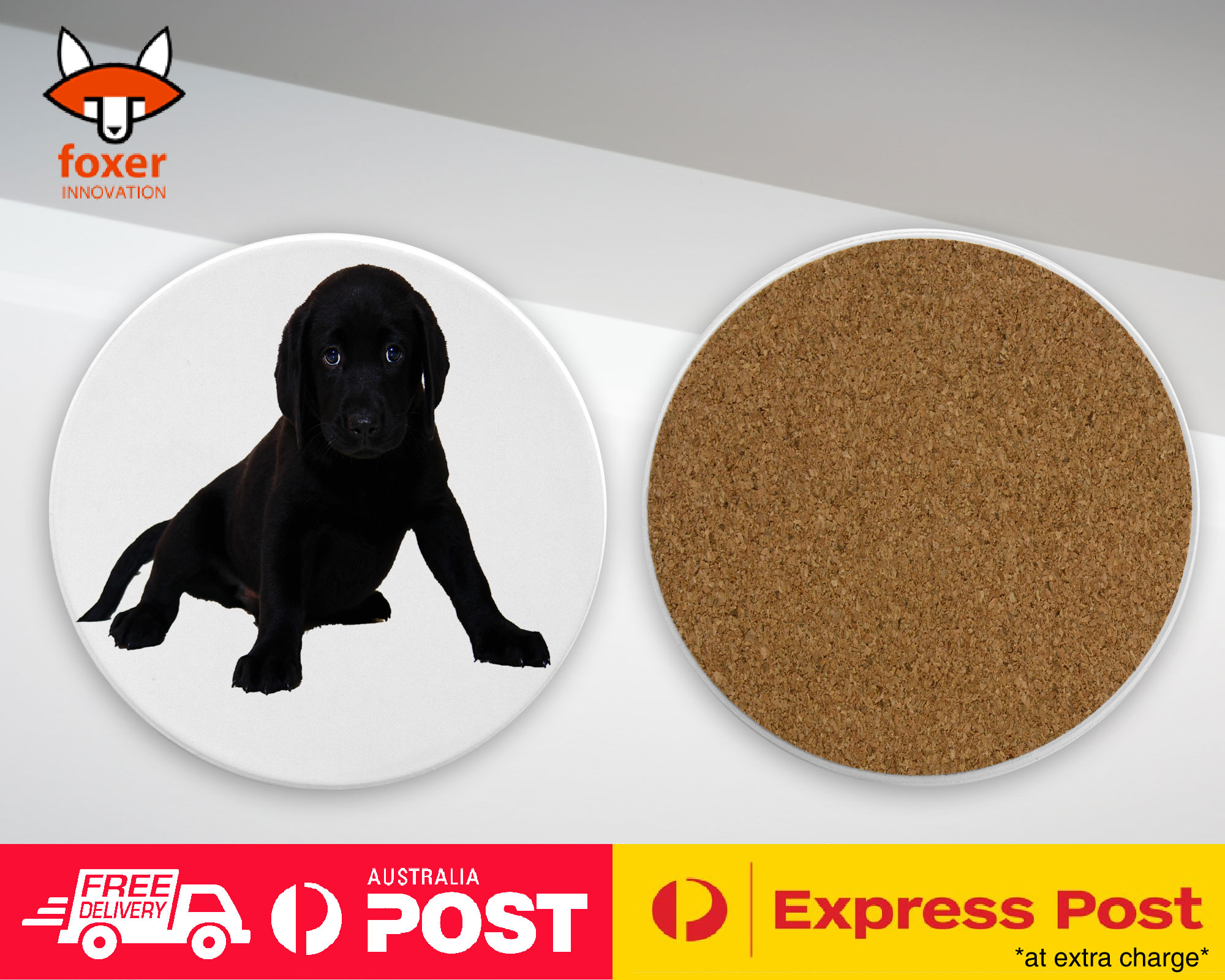 COASTER COFFEE DRINKING MAT|LABRADOR RETRIEVER DOG 13
