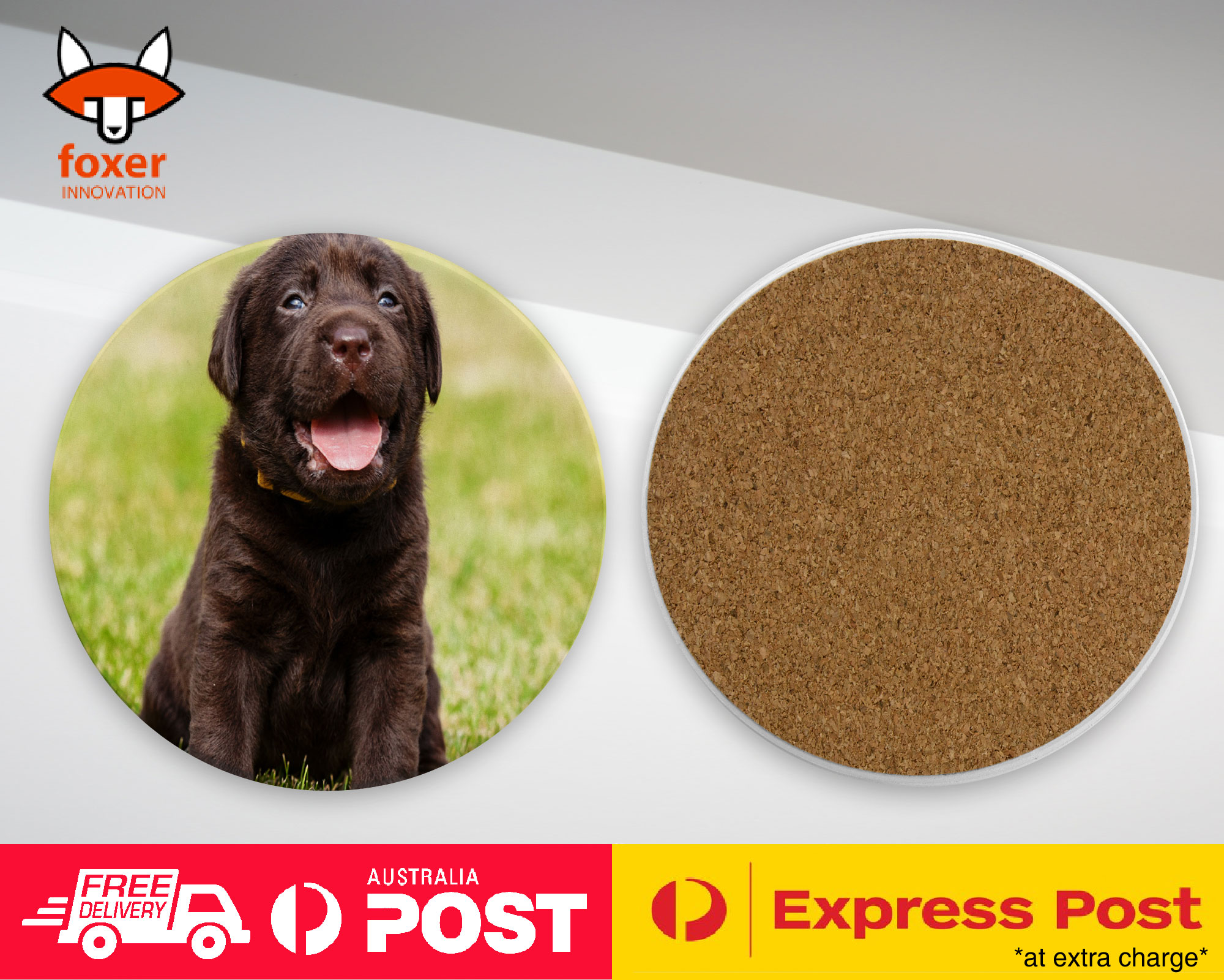 COASTER COFFEE DRINKING MAT|LABRADOR RETRIEVER DOG 17