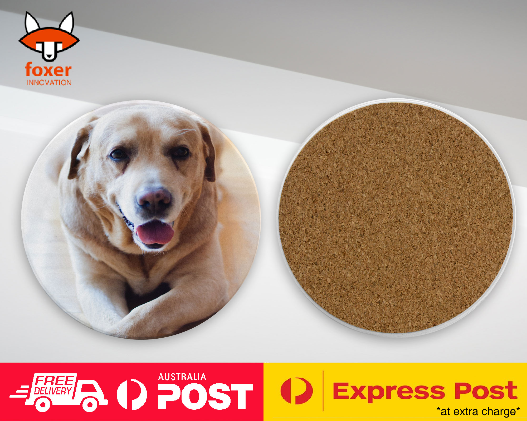 COASTER COFFEE DRINKING MAT|LABRADOR RETRIEVER DOG 18