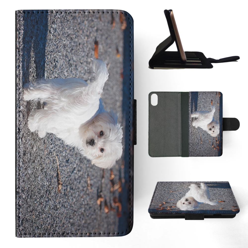 FLIP CASE FOR APPLE IPHONE|MALTESE DOG 7 - Picture 119 of 193