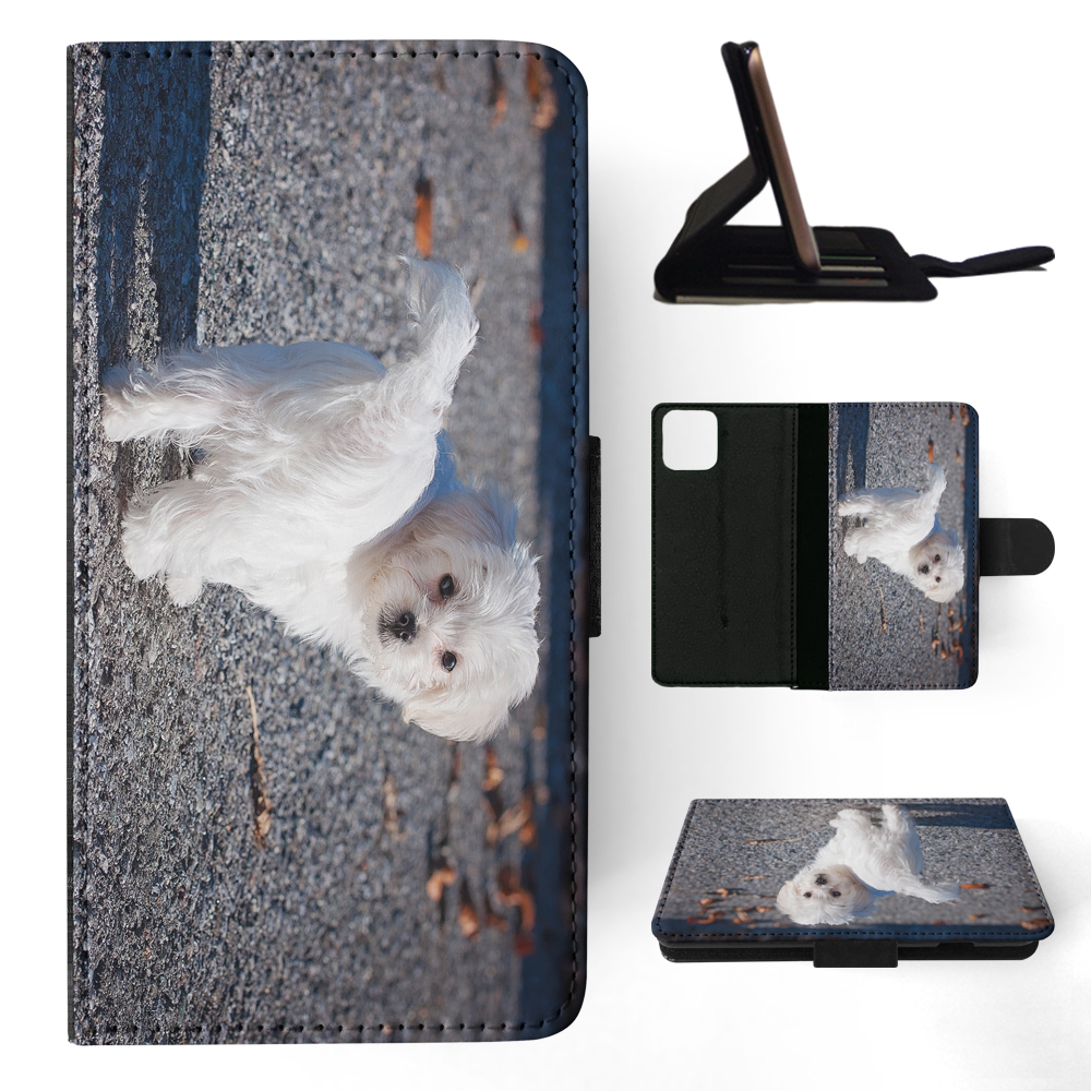 FLIP CASE FOR APPLE IPHONE|MALTESE DOG 7 - Picture 99 of 193