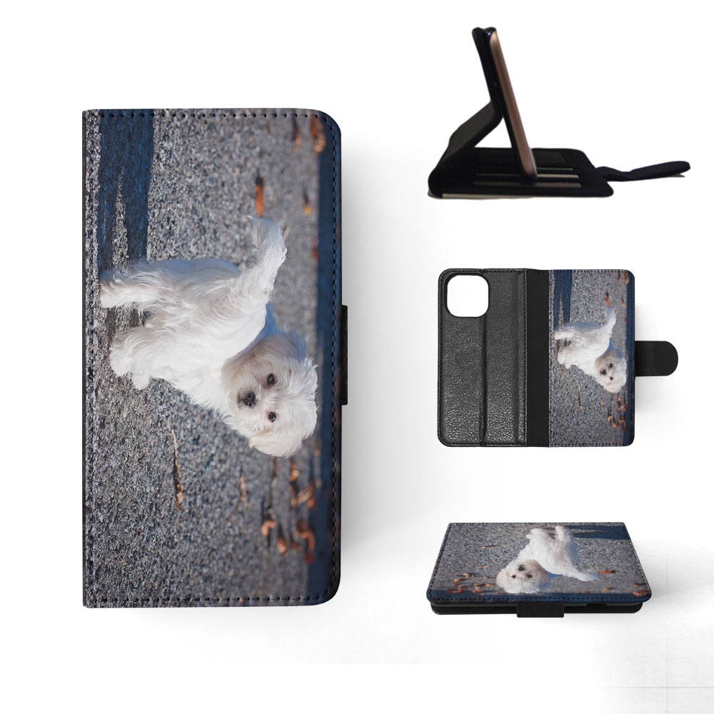 FLIP CASE FOR APPLE IPHONE|MALTESE DOG 7 - Picture 81 of 193