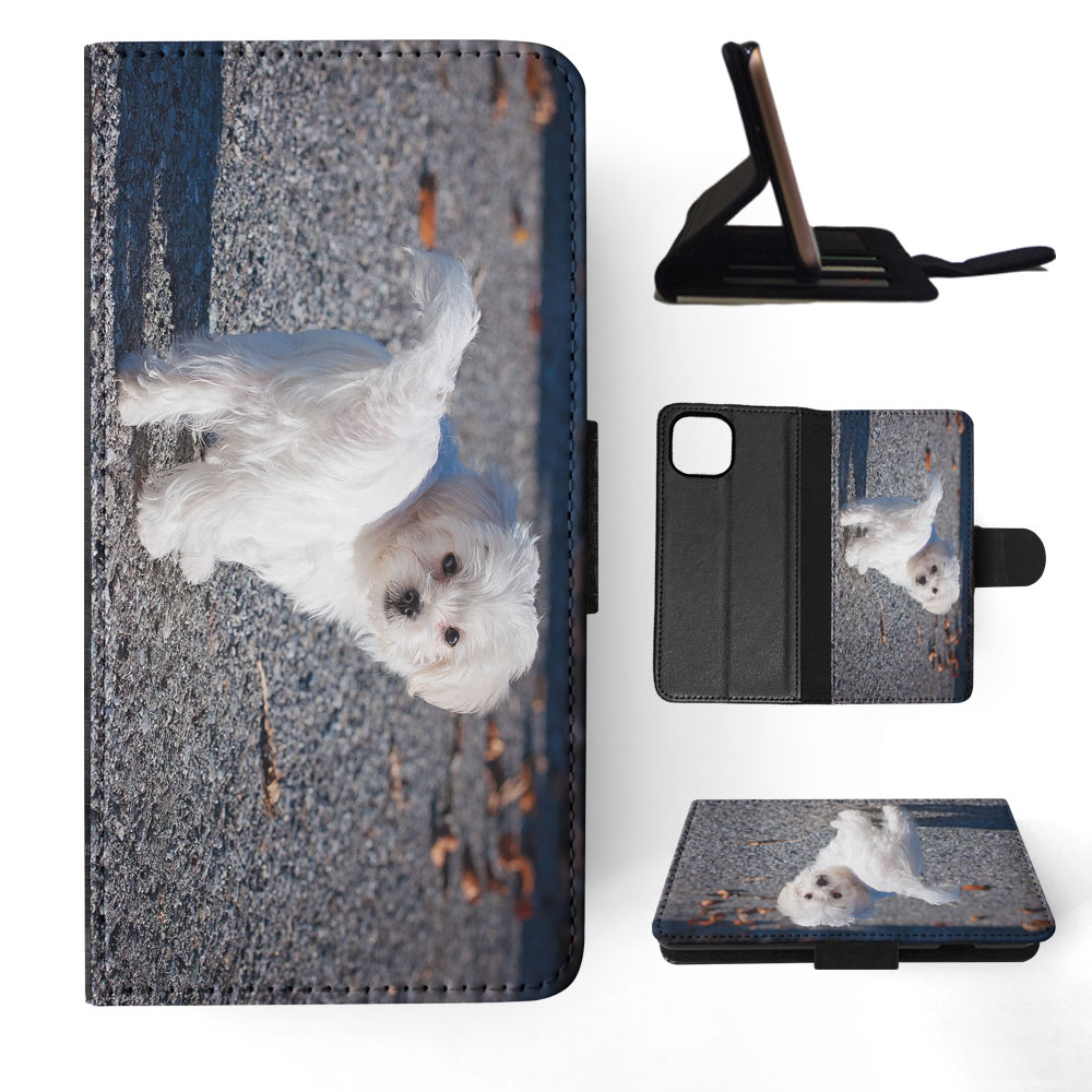 FLIP CASE FOR APPLE IPHONE|MALTESE DOG 7 - Picture 56 of 193
