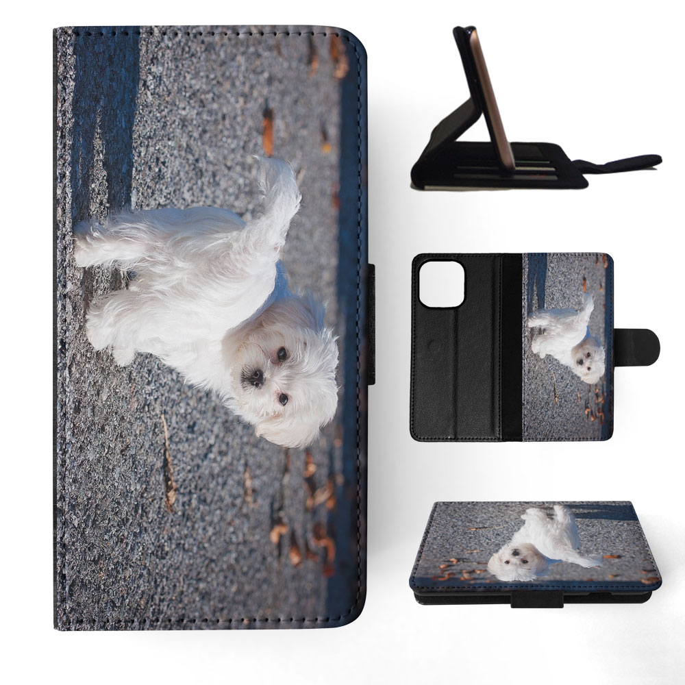 FLIP CASE FOR APPLE IPHONE|MALTESE DOG 7 - Picture 46 of 193