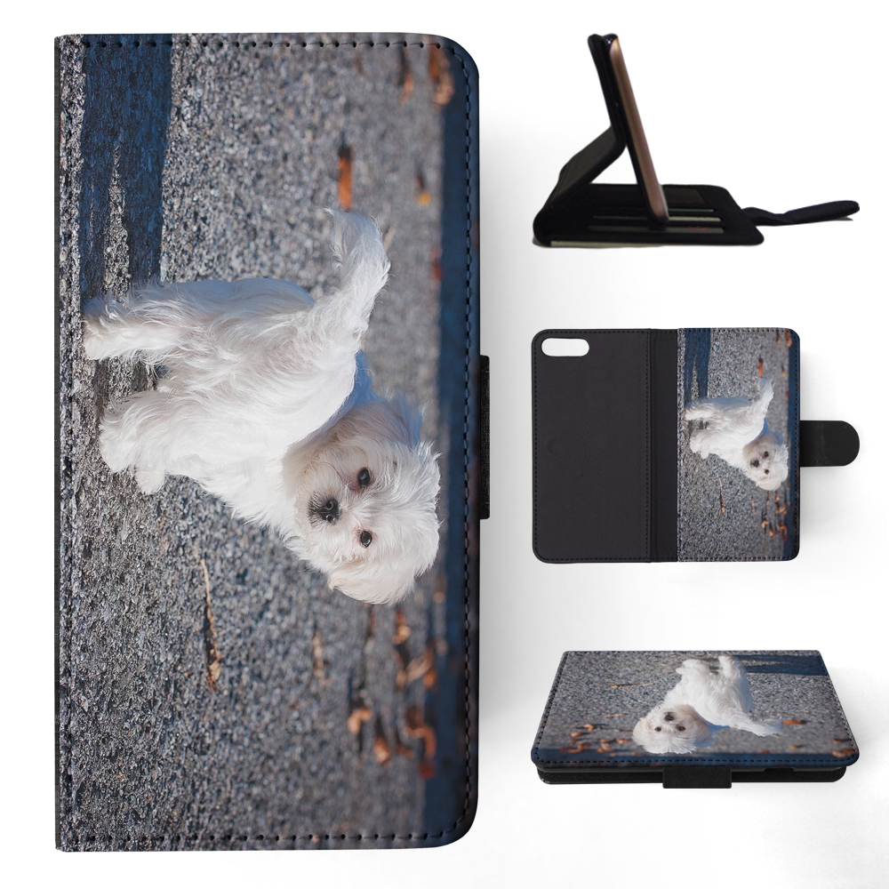 FLIP CASE FOR APPLE IPHONE|MALTESE DOG 7 - Picture 129 of 193