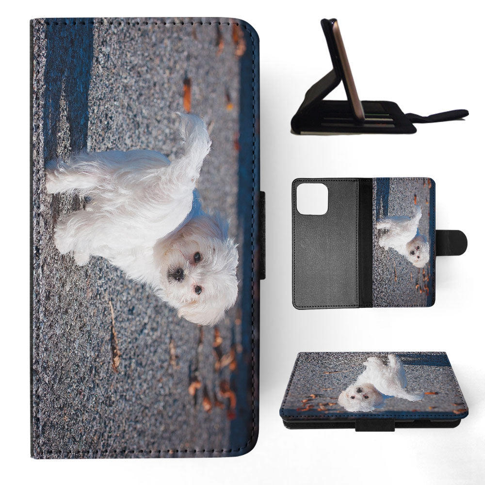 FLIP CASE FOR APPLE IPHONE|MALTESE DOG 7 - Picture 26 of 193