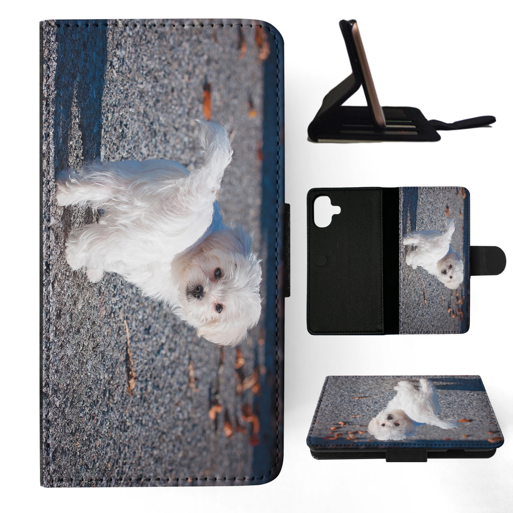 FLIP CASE FOR APPLE IPHONE|MALTESE DOG 7 - Picture 16 of 193