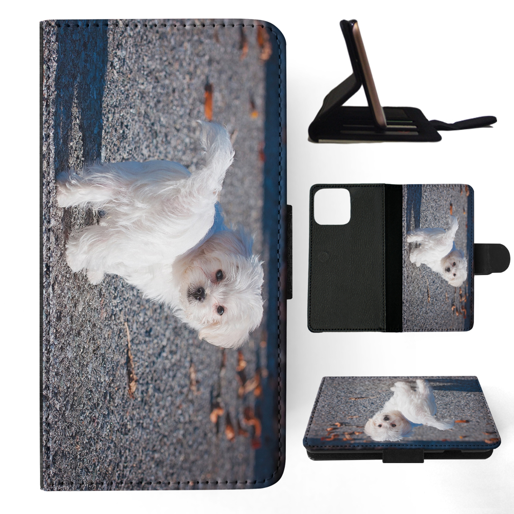 FLIP CASE FOR APPLE IPHONE|MALTESE DOG 7 - Picture 6 of 193