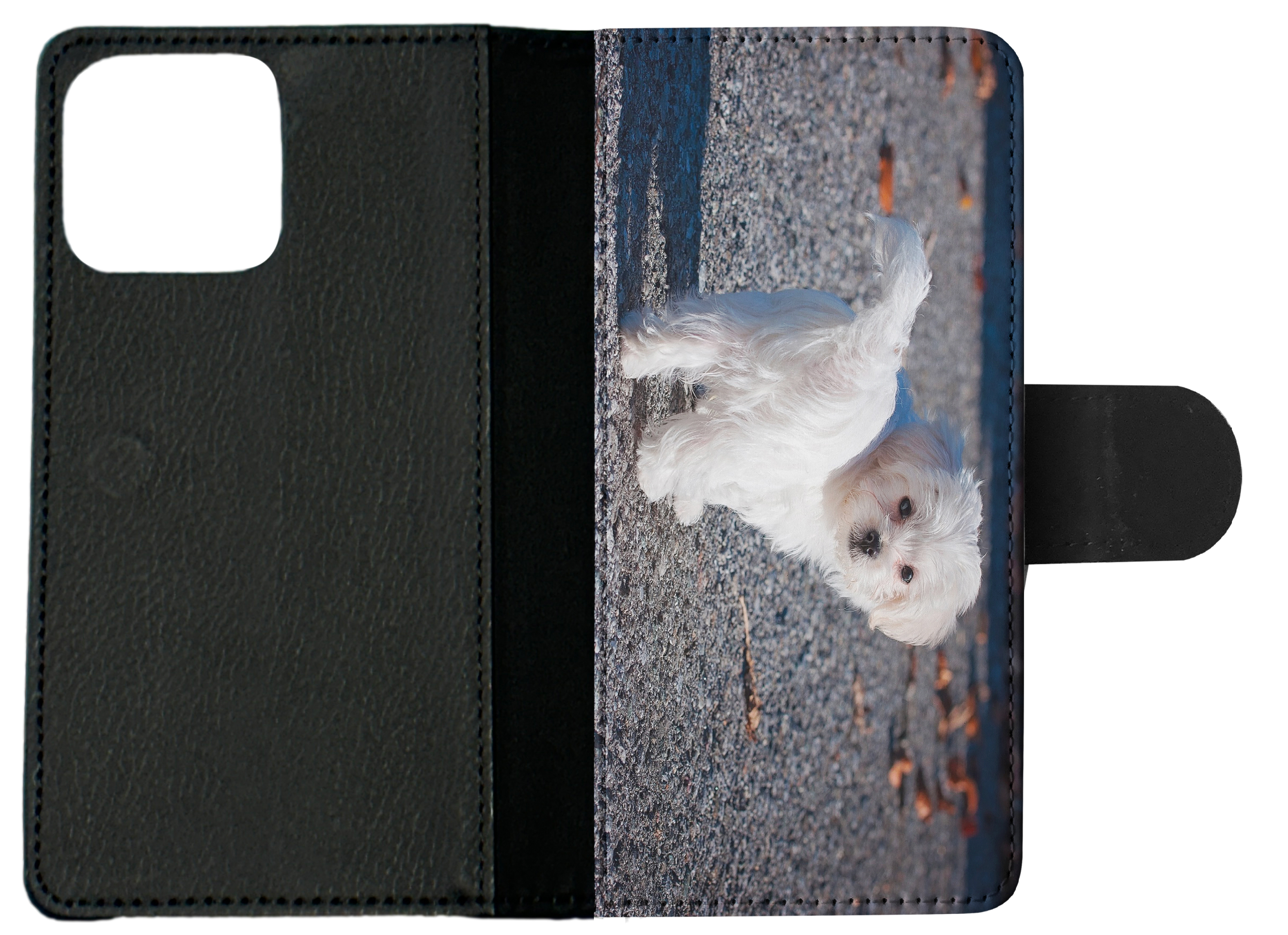 FLIP CASE FOR APPLE IPHONE|MALTESE DOG 7 - Picture 9 of 193